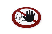 Pictogramme de sécurité adhésif 