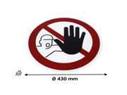 Pictogramme de sécurité adhésif 