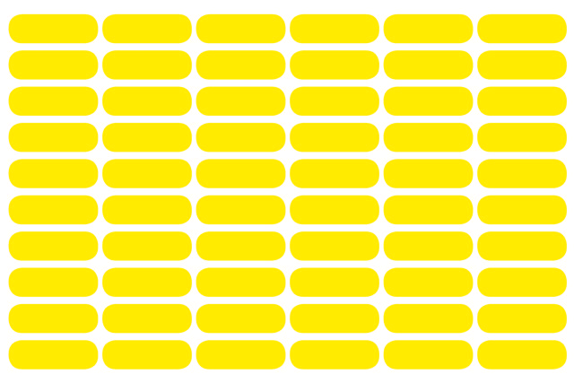 Color Sign: boîte de 100 feuillets: jaune